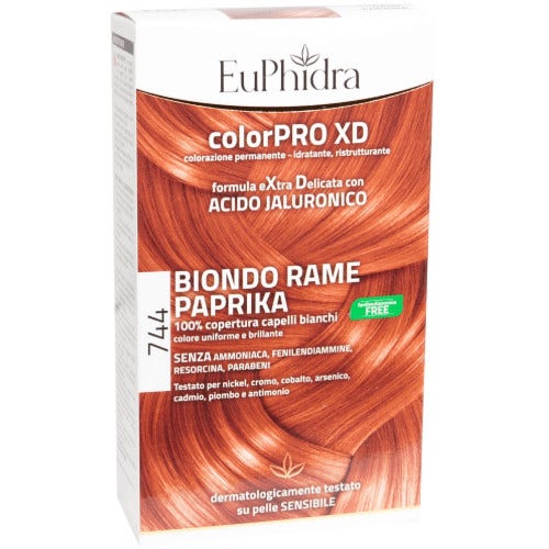 Euphidra Colorpro Xd 744 Tonalità Biondo Rame Paprika - 1