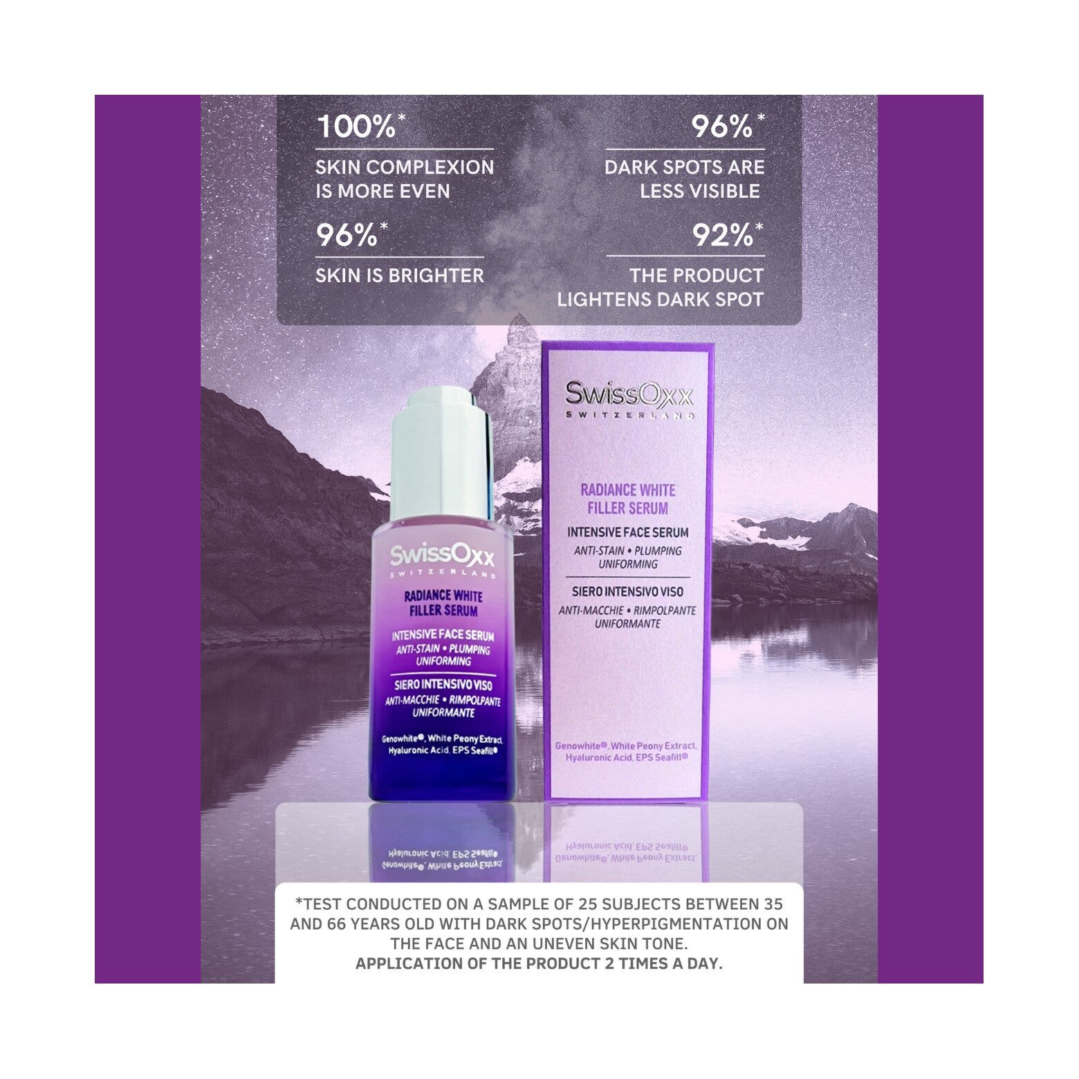 Swissoxx Radiance White Filler Siero Viso 30ml-5