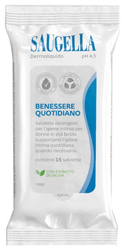 Saugella Dermoliquido Salviettine 15 Pezzi-1