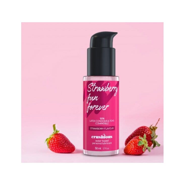 Crushious Lubrificante Aromatizzato Alla Fragola 50ml-1