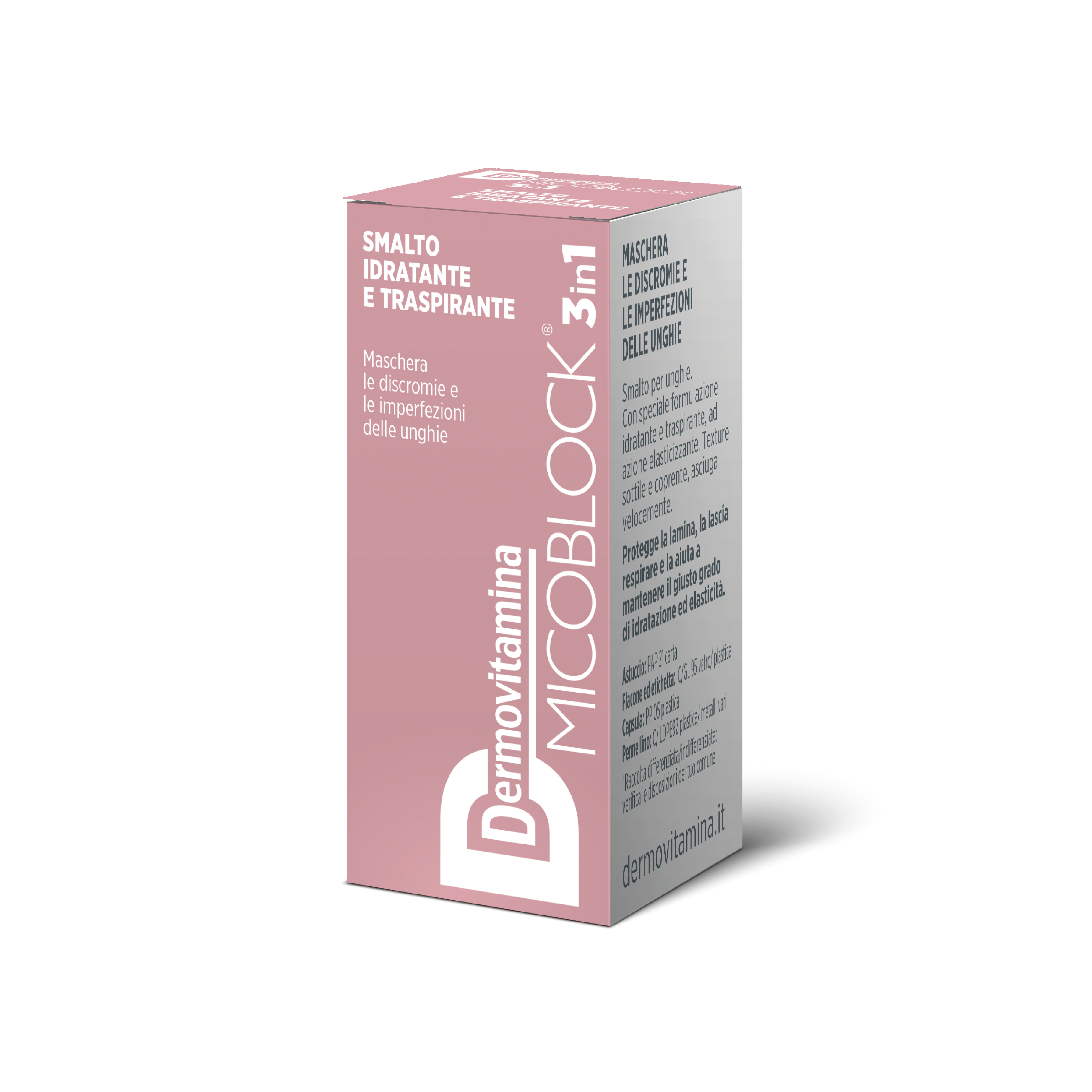 Dermovitamina Micoblock 3 In 1 Smalto Nude 5ml          - 4