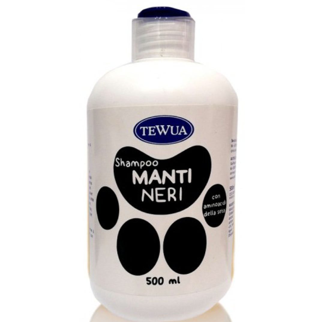 Tewua Shampoo Manti Neri/Scuri Ravvivante Cani/Gatti 500ml-1