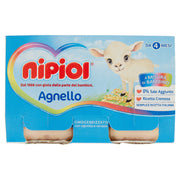 Nipiol Omogeneizzato Agnello 2x120g  - 2