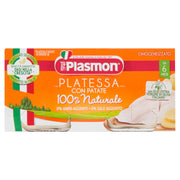 Plasmon Omogeneizzato Platessa 6M+ 2x80g  - 2