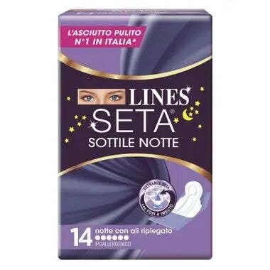 Lines Seta Sottile Notte Con Ali 14 Pezzi-1