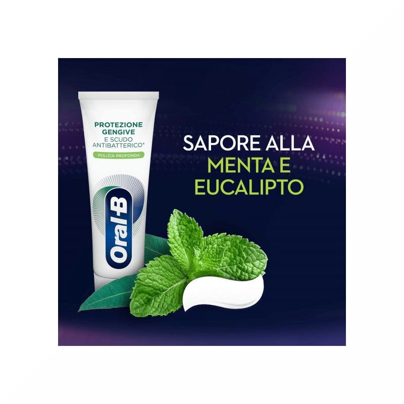 Oral-B Dentifricio Protezione Gengive Pulizia Profonda 75ml-4