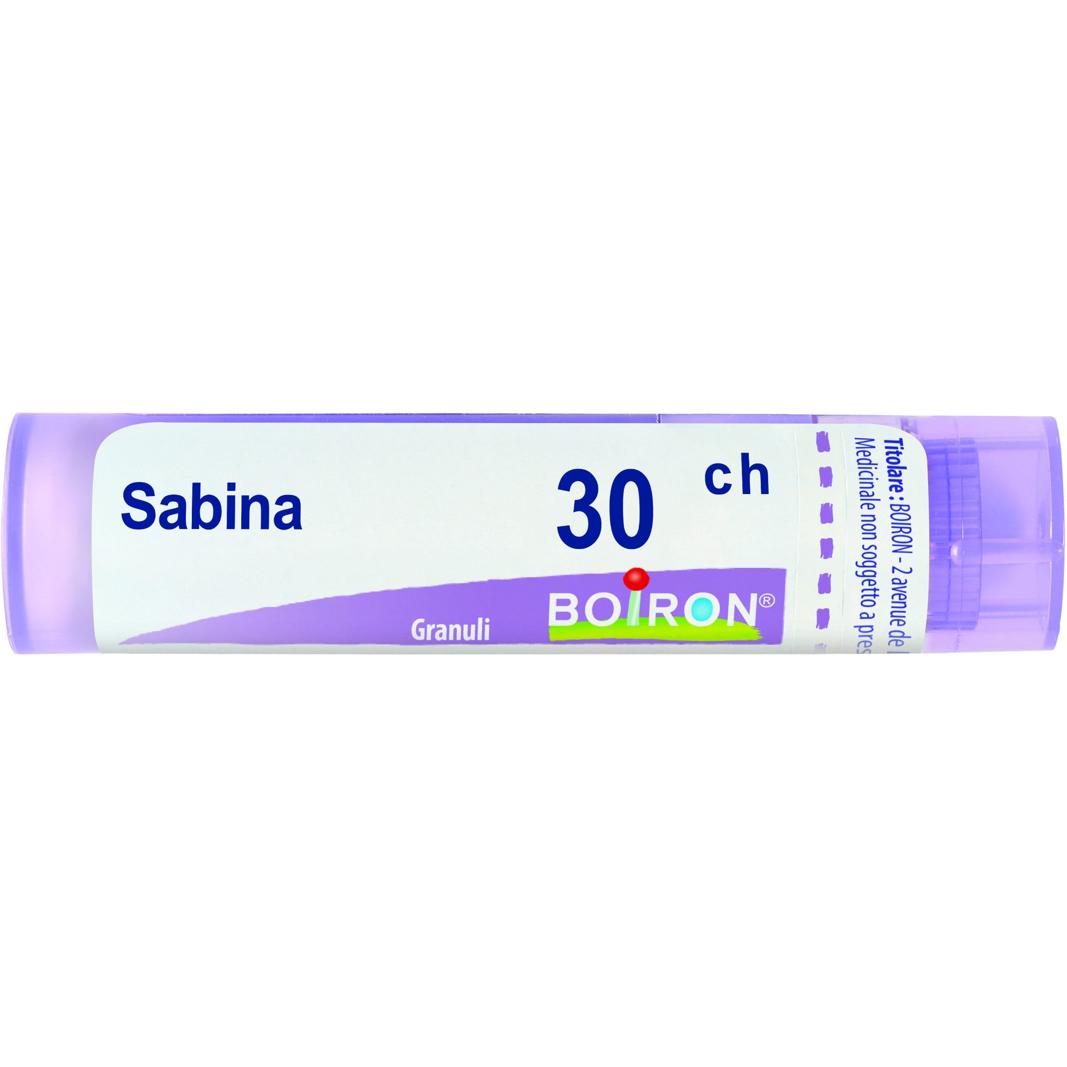 Boiron Sabina Granuli 30Ch Tubo 4g-2