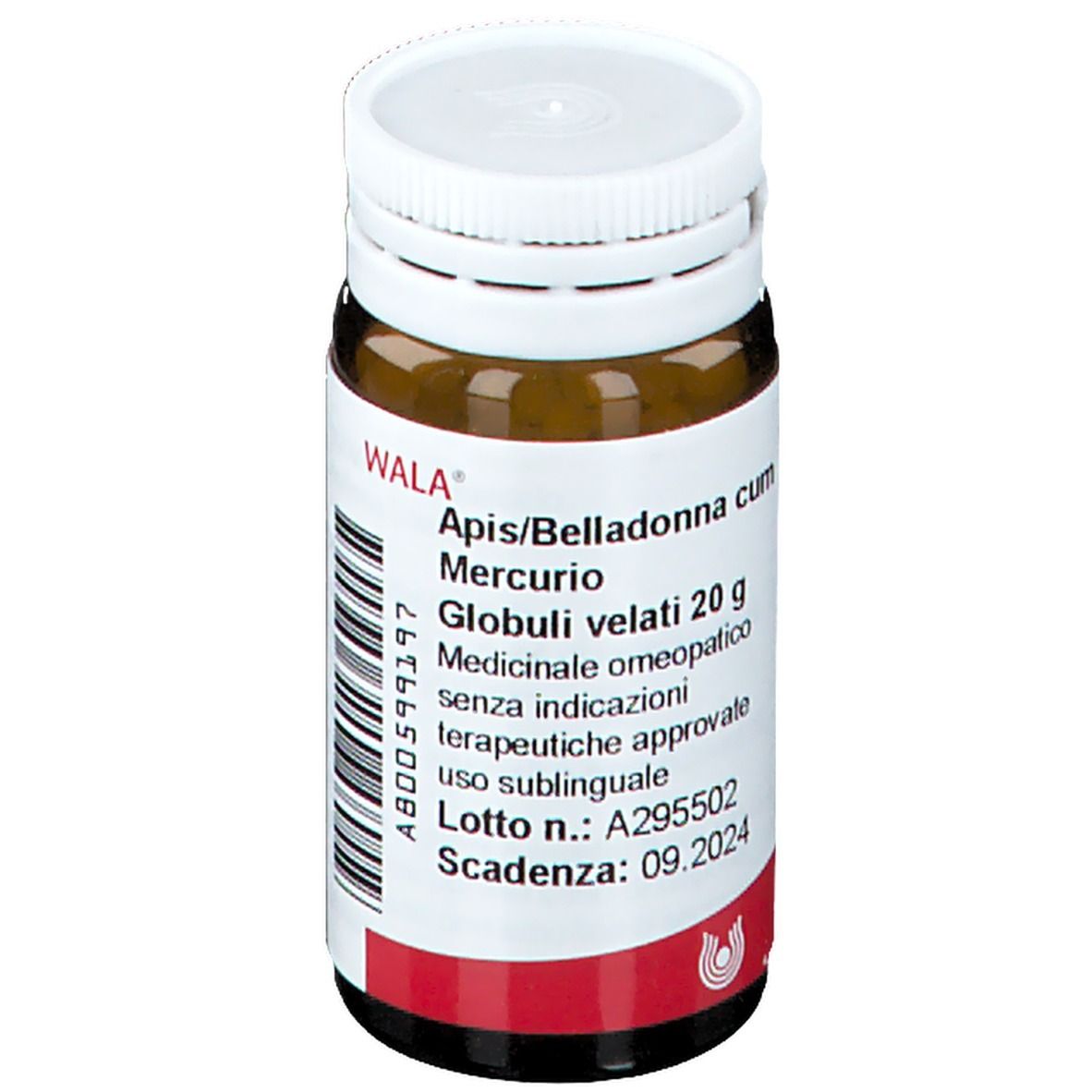 Wala Apis Belladonna Merc Globuli 20g