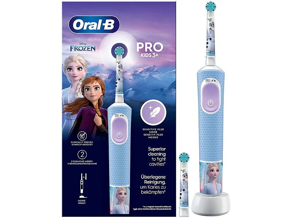 Oral-B Pro Kids Frozen Spazzolino Elettrico + 1 Testina Di Ricambio-1