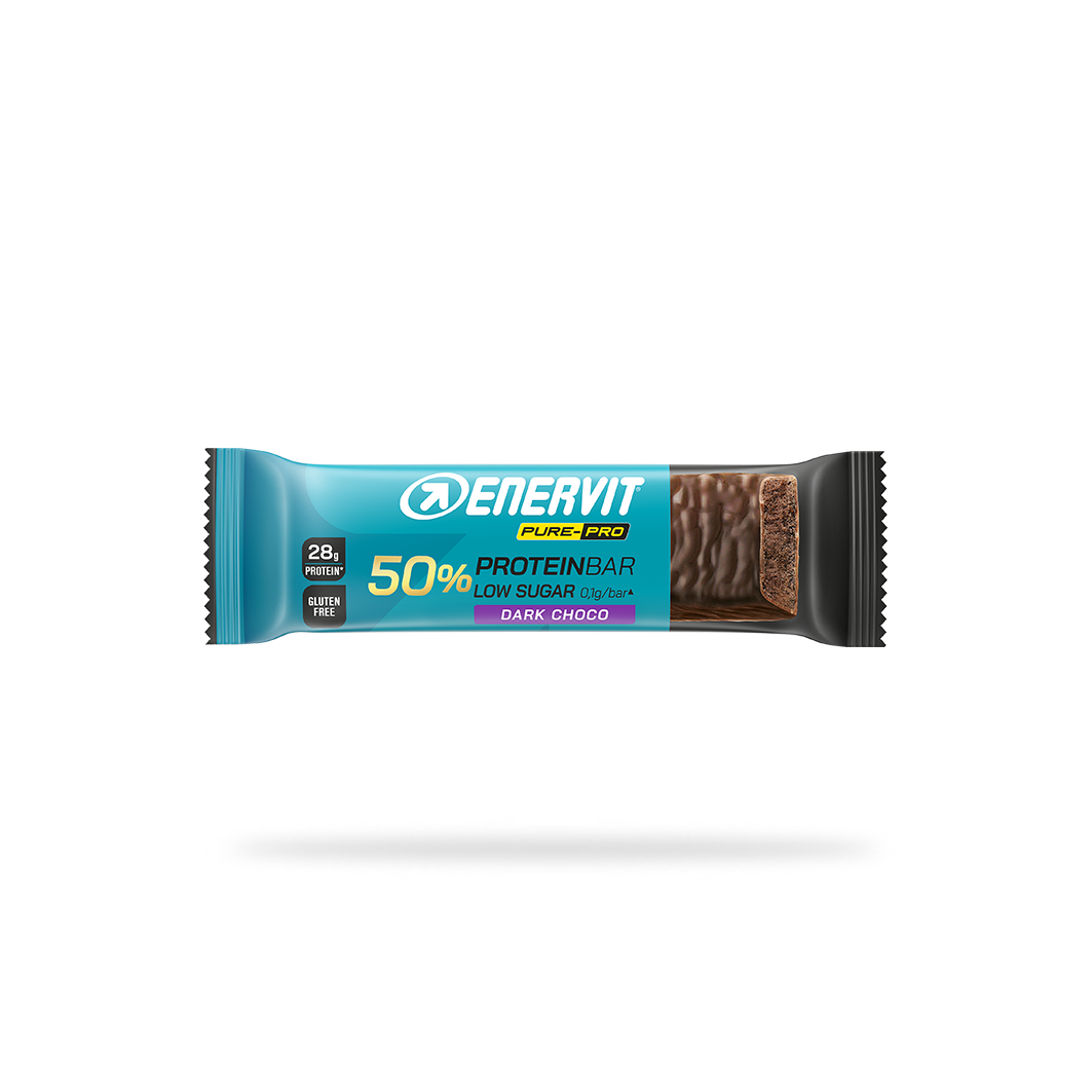 Enervit Pure Pro Protein Bar 50% Dark Choco 55g-1