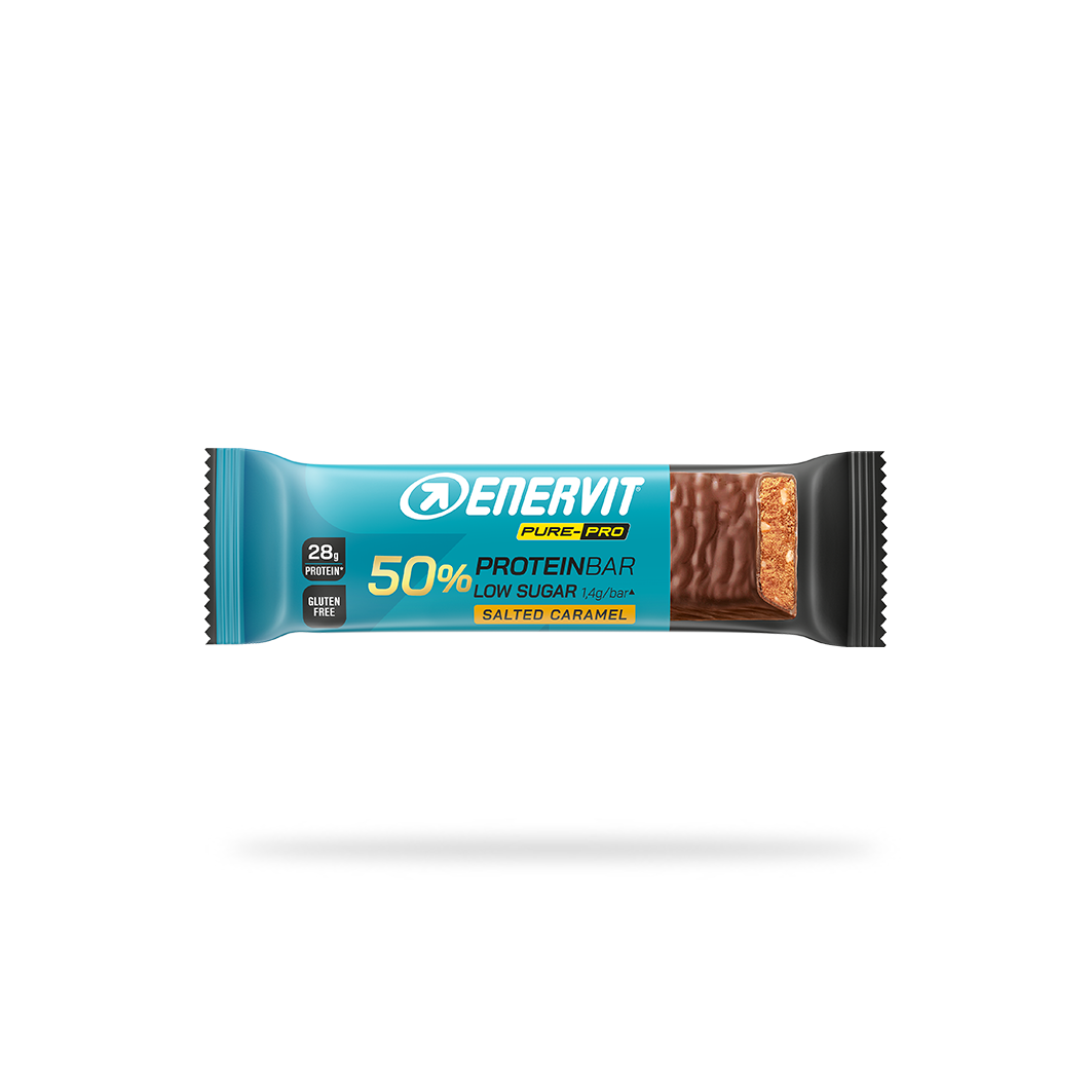 Enervit Pure Pro Protein Bar 50% Salted Caramel 55g-1