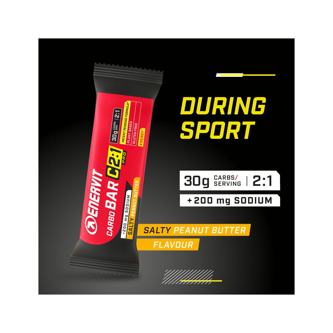Enervit C2:1 Carbo Bar Salty Peanut Butter Barretta 45g-1