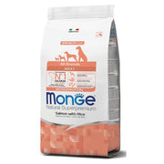 Monge Salmone E Riso Cibo Secco Per Cani Adulti Sacco 12 Kg-1