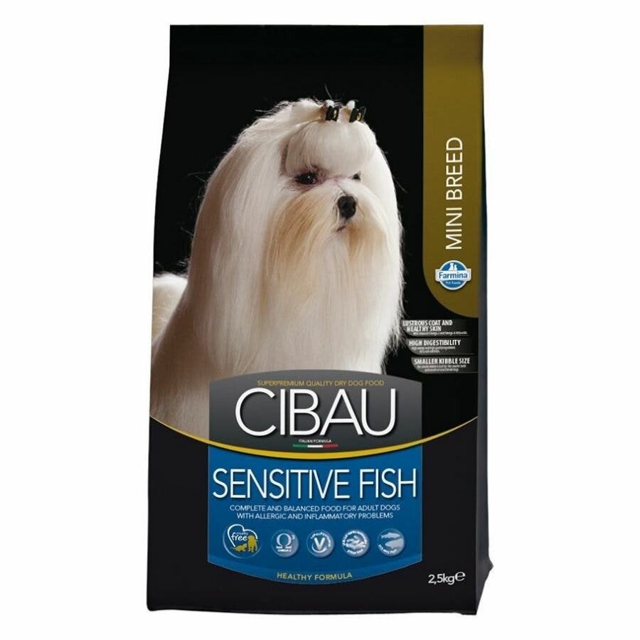 Cibau Adult Mini Sensitive Pesce Per Cani Adulti 2.5kg-3