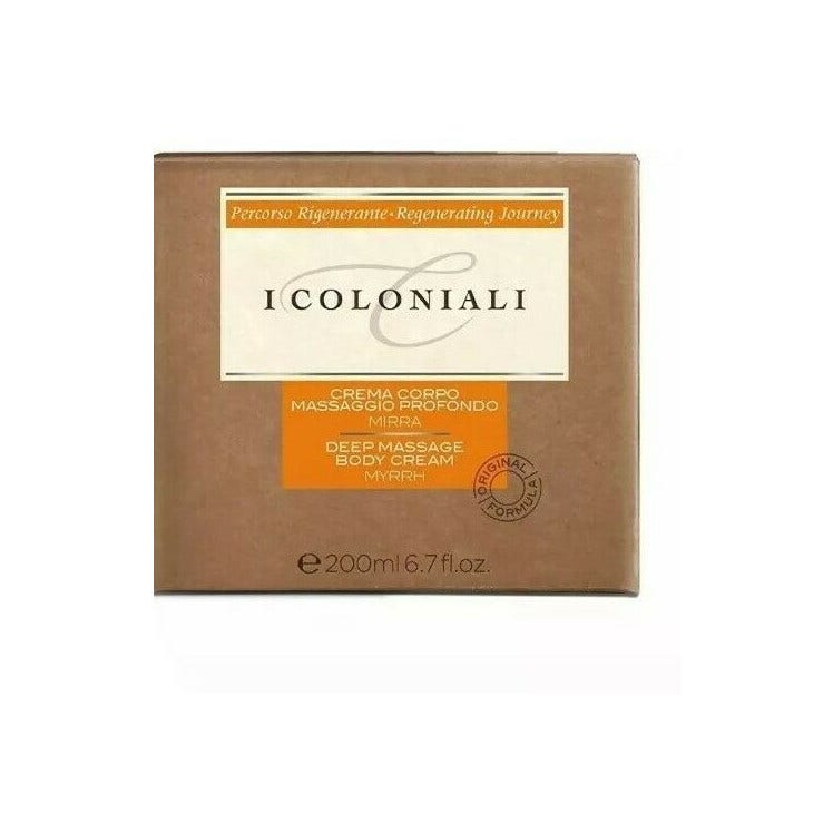 I Coloniali Crema Corpo Massaggio Profondo Mirra 200ml-5
