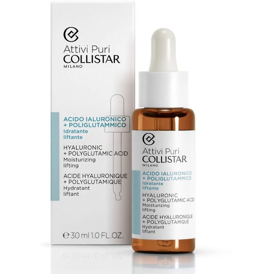 Collistar Attivi Puri Acido Ialuronico + Poliglutammico Idratante Liftante Gocce 30ml-1