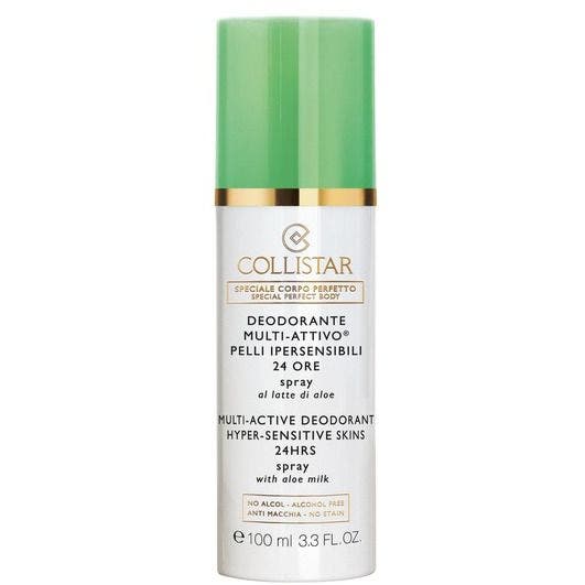 Collistar Deodorante Multi-Attivo 24 Ore Spray Pelli Ipersensibili Al Latte Di Aloe No Alcol 100ml-1