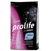 Prolife Exigent Salmone Trota Storione E Patate Cibo Secco Per Gatti Adulti Sacco 7kg-1