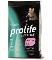 Prolife Lifestyle Salmone E Riso Cibo Secco Per Gattini Sacco 1,5 Kg-1