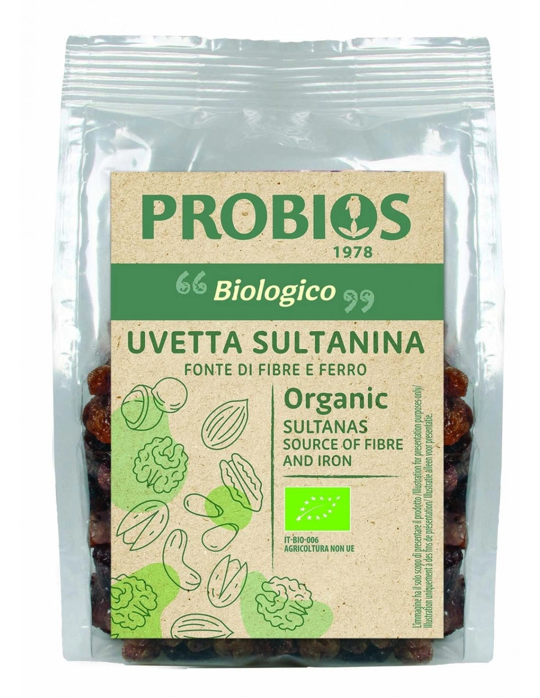 UVETTA SULTANINA 250G
