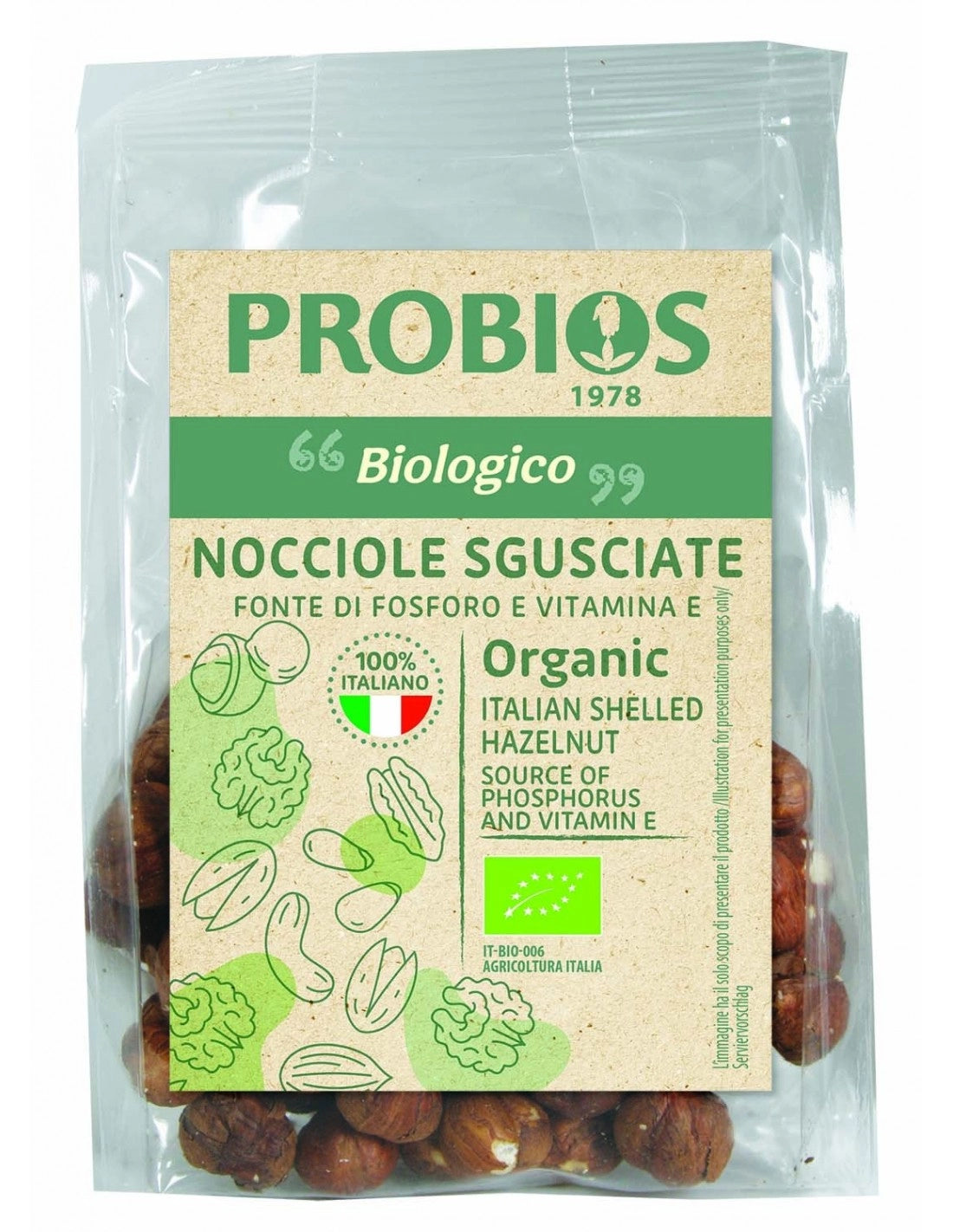 NOCCIOLE SGUSCIATE 125G