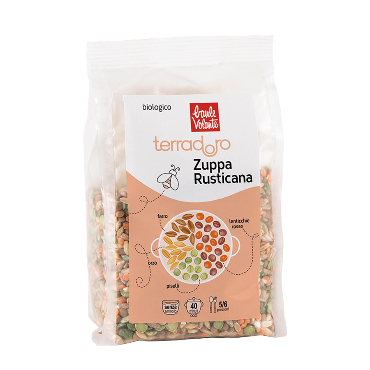 Baule Volante Le Zuppe Zuppa Di Farro E Lenticchie 400g