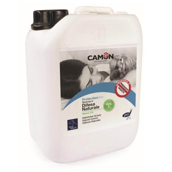 Camon Protection Shampoo Antiparassitario Olio Di Neem Cane 5000ml-2