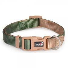 Camon Collare Regolabile Double Premium Verde/Ecru Per Cani Cuccioli 10x200cm/300mm-2