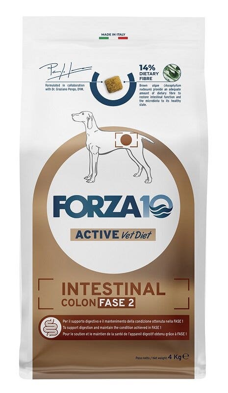 Forza10 Intestinal Colon Fase I Cibo Secco Pesce Per Cani Adulti Sacco 4kg-1