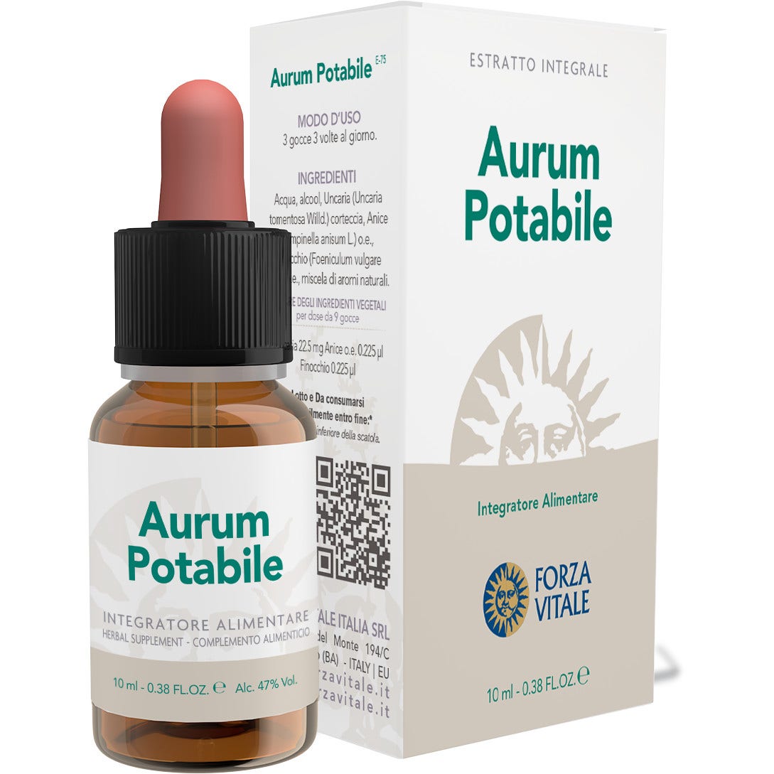 Ecosol Aurum Potabile Gocce 10ml  - 2