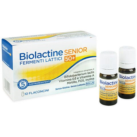 Biolactine Senior 50 Anni+ 10 Flaconcini-1