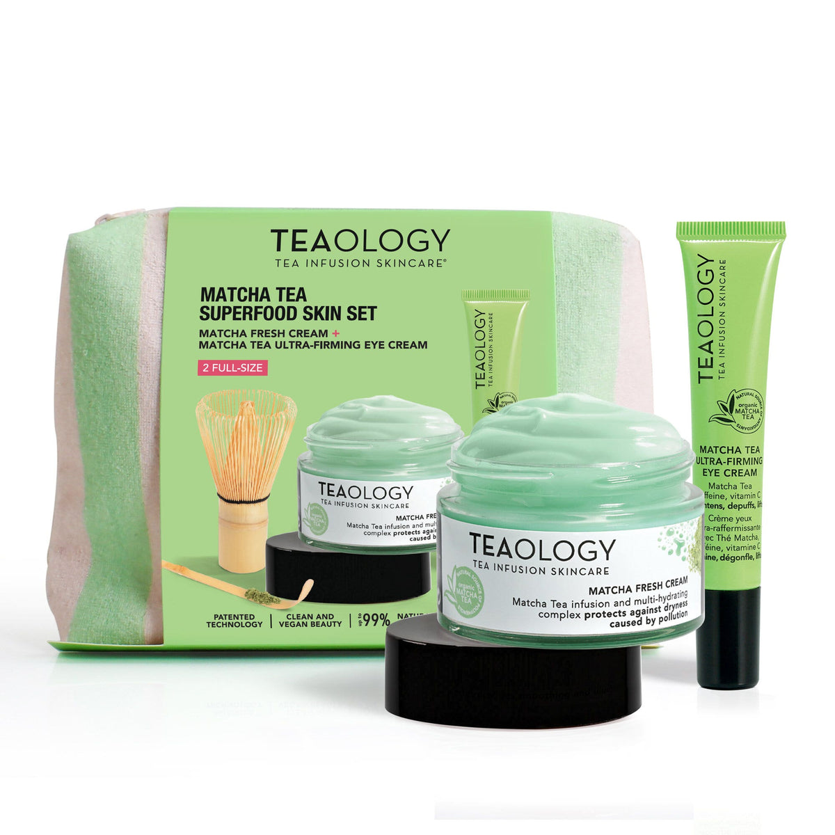 Teaology Matcha Tea Kit Matcha Fresh 50ml + Peach Hydra Mist 100ml-2