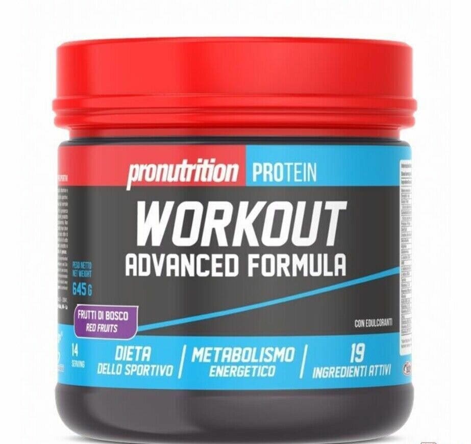 Pronutrition Workout Frutti Di Bosco 645g-1
