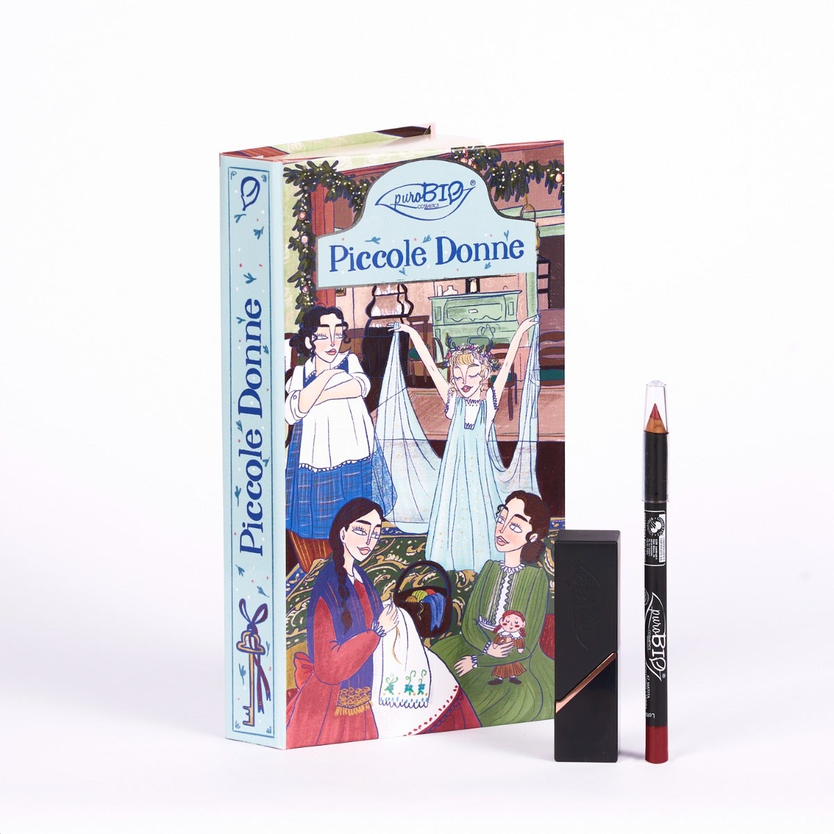 Purobio Kit Piccole Donne Lipstick+Matita-2