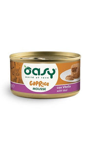 Oasy Wet Cat Caprice Mousse Con Vitello 85g-1