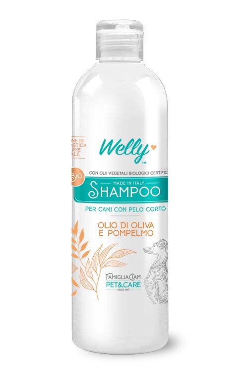 Welly Shampoo Olio Di Oliva E Pompelmo Per Cani Con Pelo Corto 250ml-2