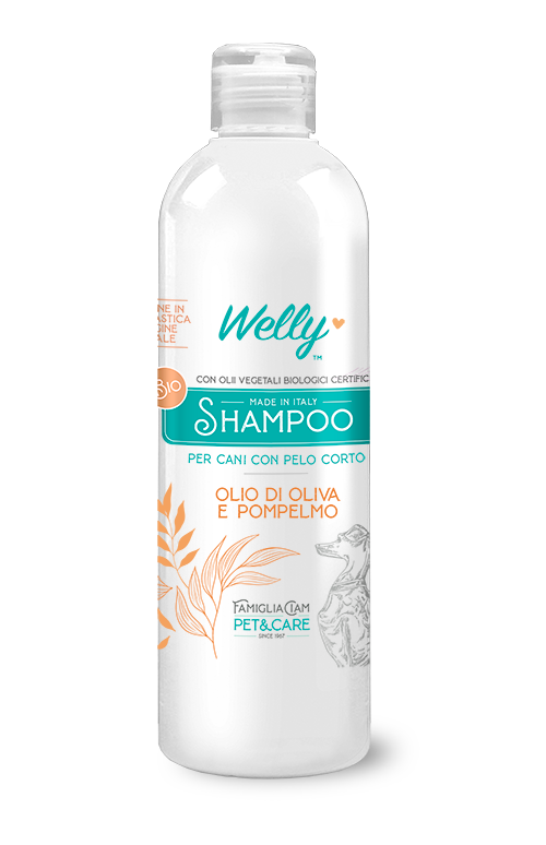 Welly Shampoo Olio Di Oliva E Pompelmo Per Cani Con Pelo Corto 250ml-1