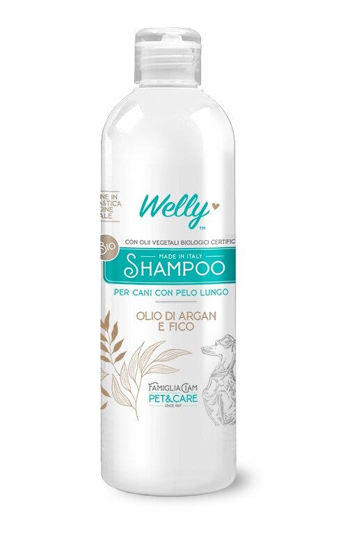 Welly Shampoo Olio Di Argan & Fico Per Cani Con Pelo Lungo 250ml-2