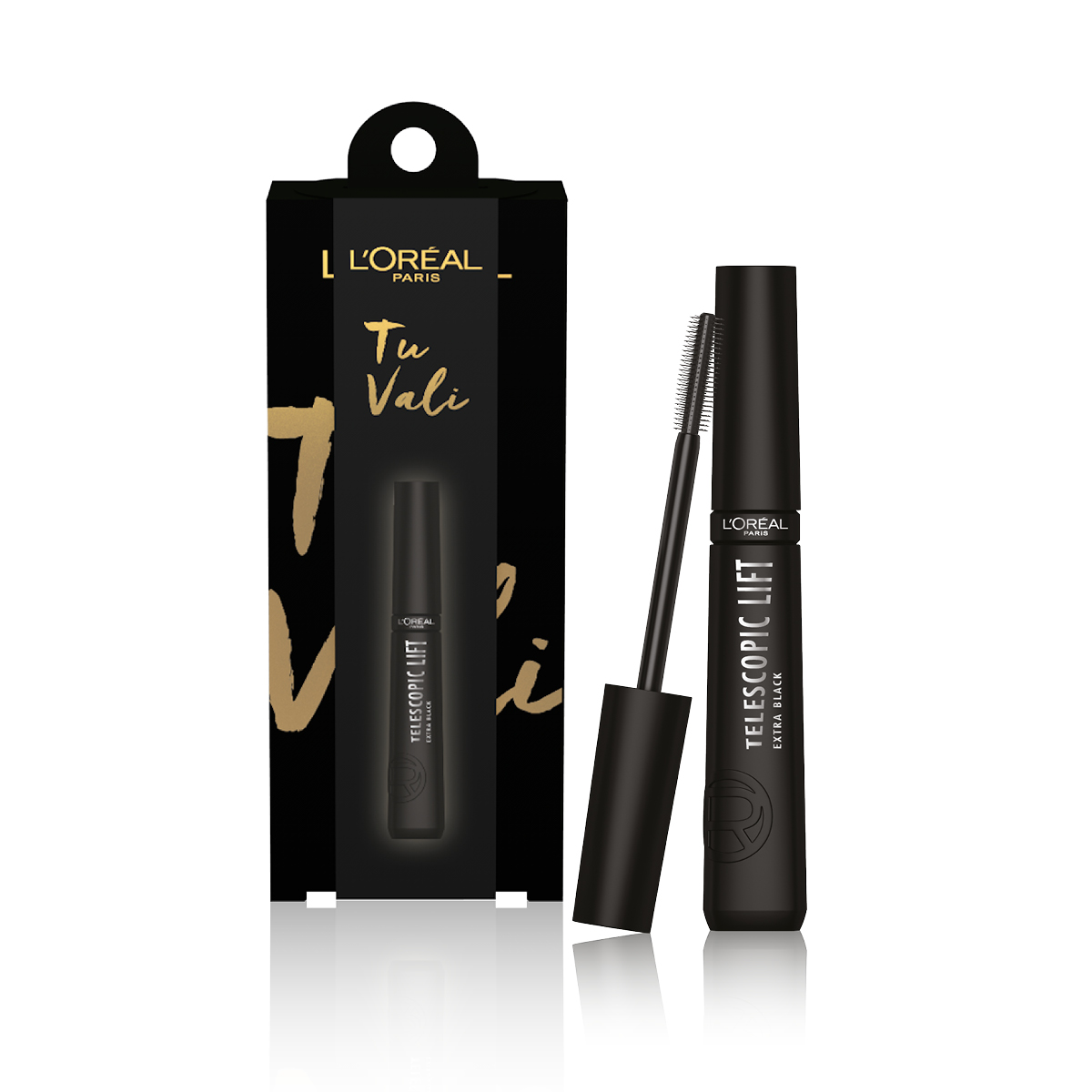 L'Oréal Paris Self Confidence Box Basic Mascara Telescopic Extra-Black-1
