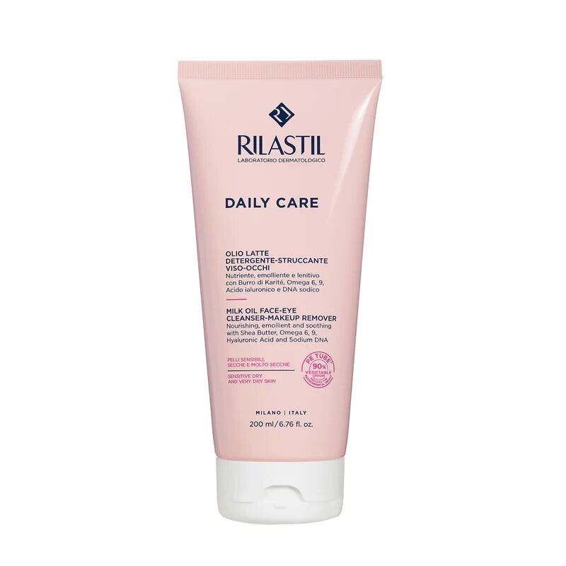 Rilastil Daily Care Olio Latte Detergente Struccante Viso/Occhi 200ml-1