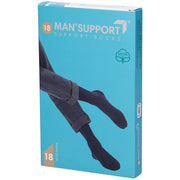 Man Support 18 Mm Hg Cotone Gambaletto Antracite Misura 3-6