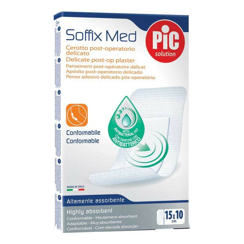 Pic Soffix Med Cerotto TNT 15x10cm 5 Pezzi-2