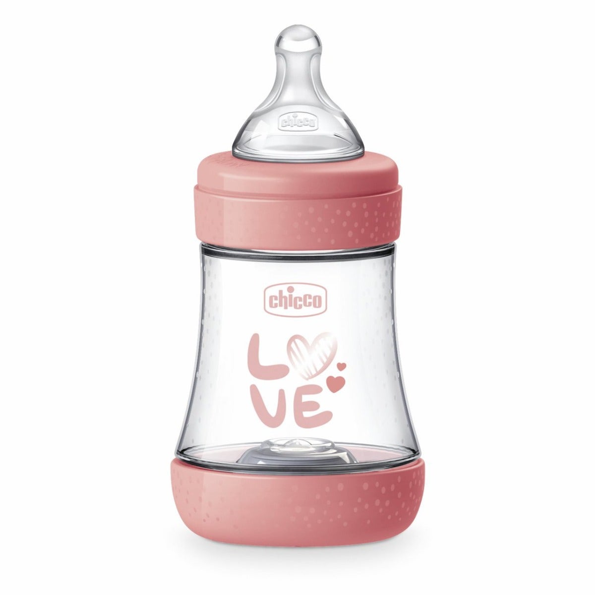 Chicco Biberon Neonato Perfect 5 Biberon Rosa Flusso Lento 150 ml 0Mesi+-0