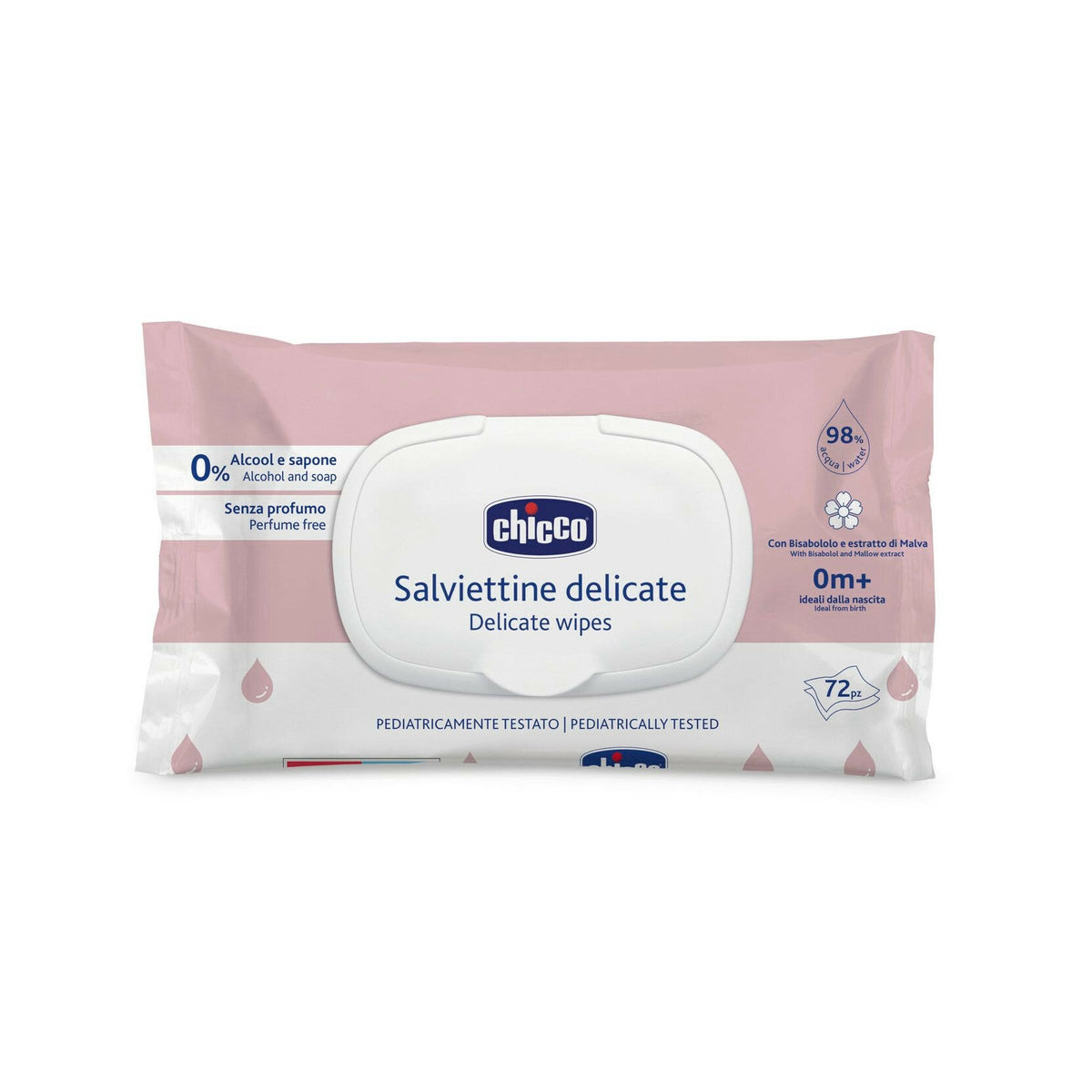 Chicco Salviettine Delicate 72 Pezzi-6