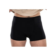 Fluyda Boxer Linea Basic Mutandina Assorbente Bianco/Nero Taglia M-3