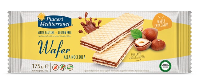 Piaceri Mediterranei Wafer Nocciola 175 g-1