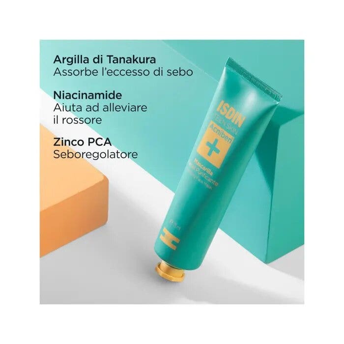 Isdin Acniben Maschera Viso Purificante 75ml-10