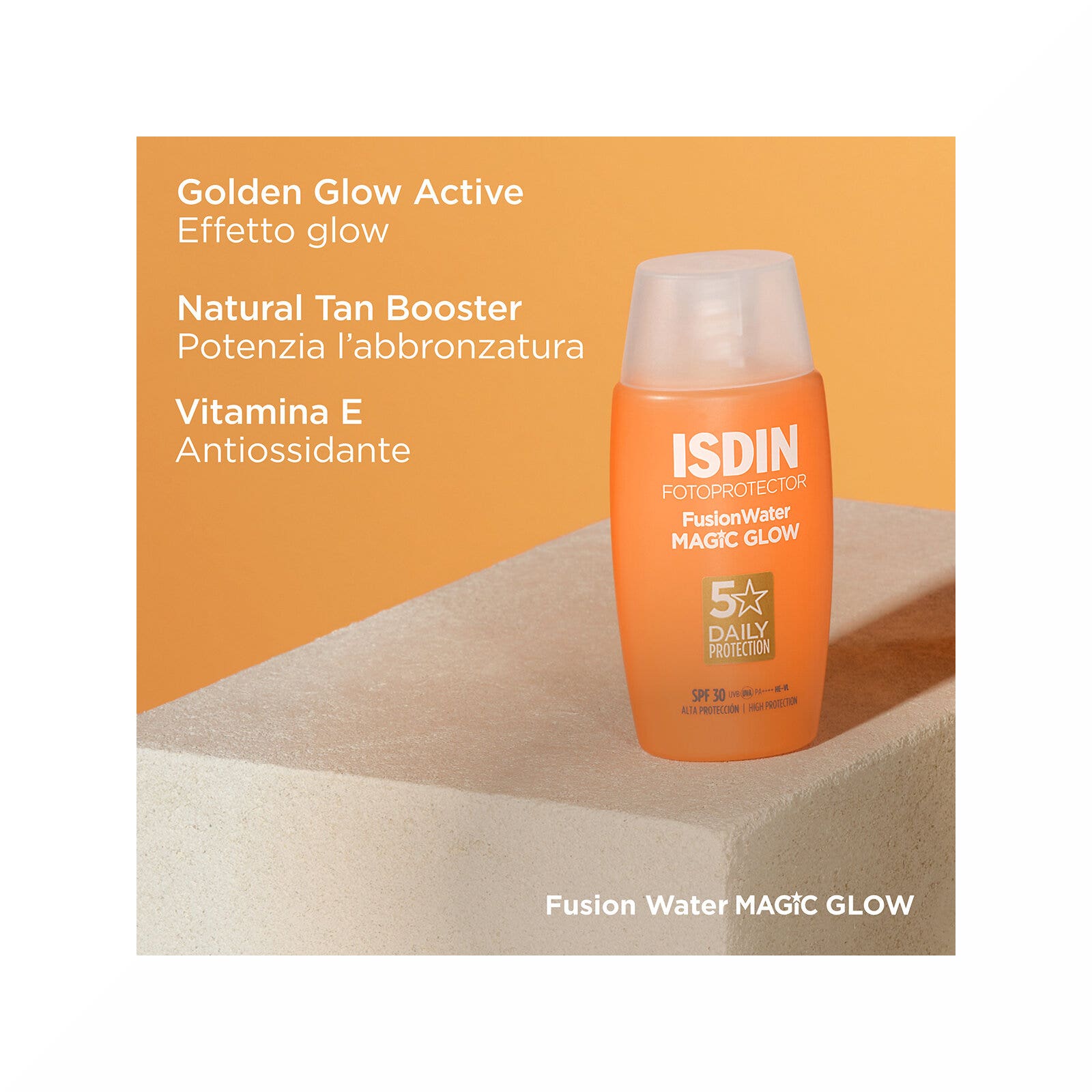 Isdin Fotoprotector Fusion Water Magic Glow 50ml SPF30-3