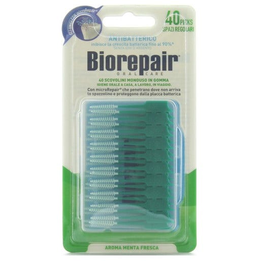 Biorepair Scovolino Gomma Regular 40 Pezzi  - 4