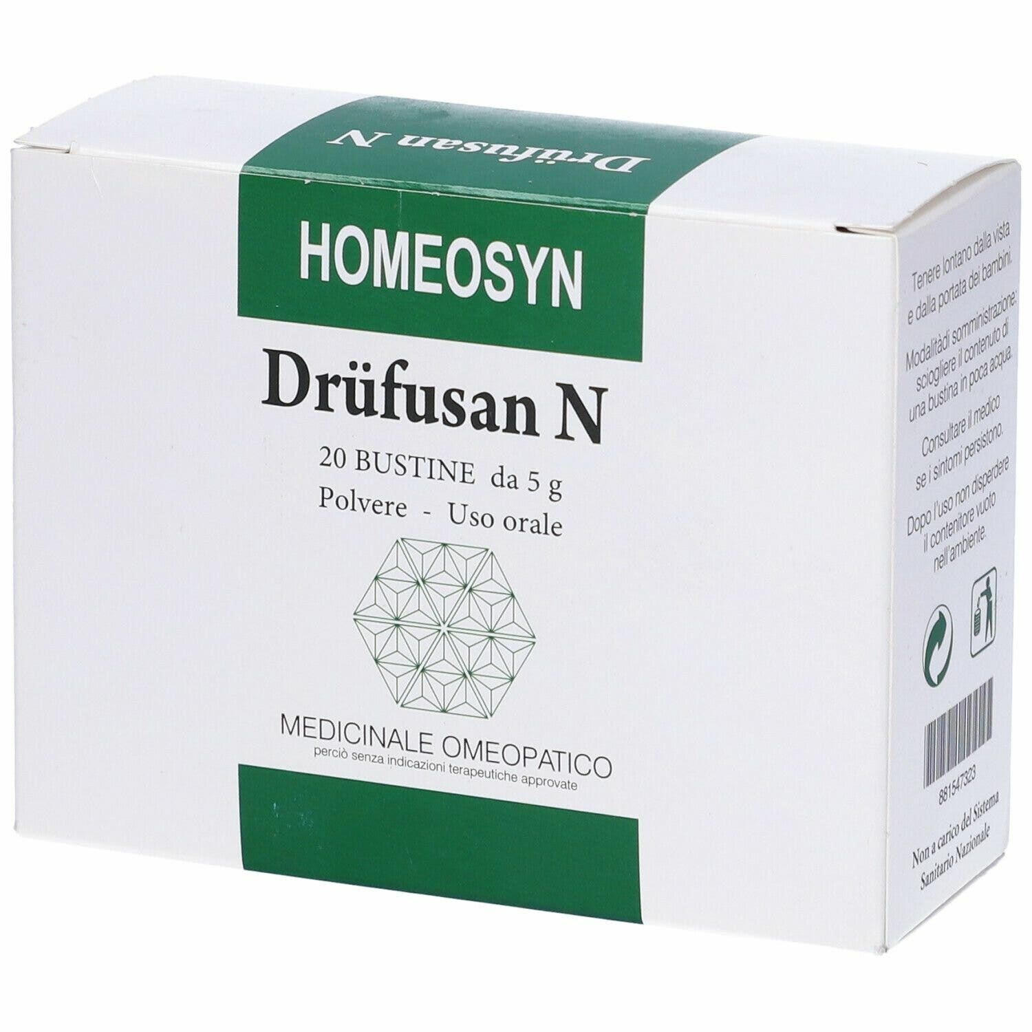 Homeosyn Drufusan N Polvere 20 Bustine-1